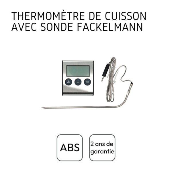 Thermomètre Intérieur Et Extérieur Numérique Fackelmann Tecno à
